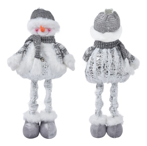 Muñeco De Nieve, Muñecos Retráctiles, Adornos Navideños