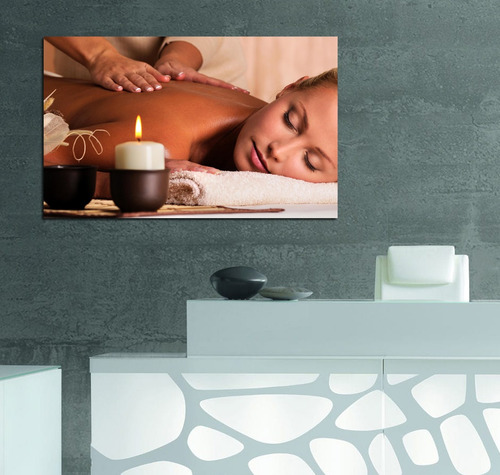 Cuadro 40x60cm Masajes Spa Relax Estetica Terapia Corporal