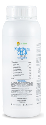 Fertilizante Foliar Gel-k X 1 Litro
