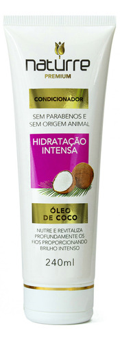 Kit Óleo De Coco 3 Naturrê Shampoo Condicionador E Máscara