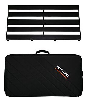 Mono Pedalboard Rail Large + Stealth Pro Accessory Case, Eea