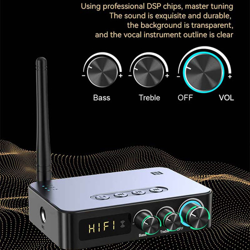 Adaptador Transmisor Receptor De Audio Bluetooth Inalámbrico