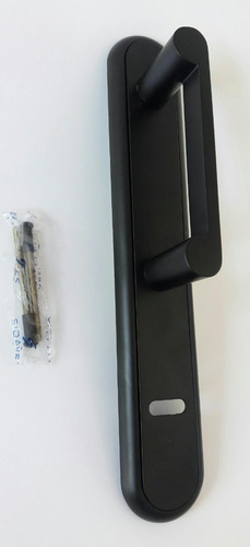 Imagen 4 de 5 de Manijon Aqua Sidañez Bronce Color Negro Mate 300x53mm
