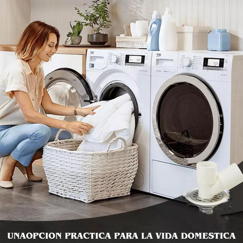 Coladera Baño Acero Inoxidable Coladera Antiolores E I De 12