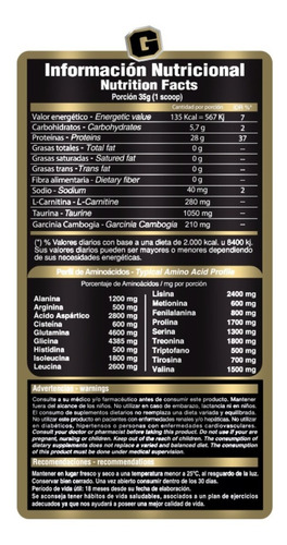 Imagen 2 de 4 de Whey Ripped 2 Lbs X2 Unidades. Combo Gold Nutrition Outlet
