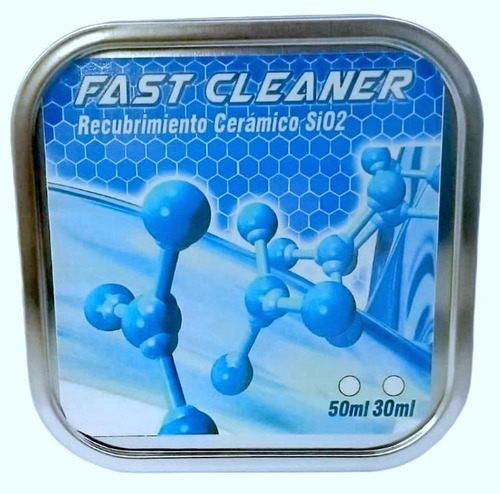 Kit Recubrimiento Cerámico 30 Ml Fastcleaner 9h Hidrofóbico