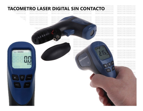 Tacometro Laser Digital Sin Contacto 