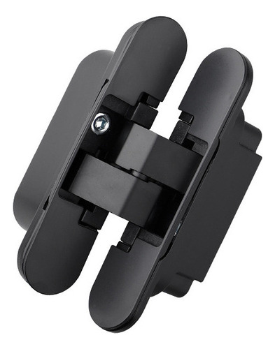 1black Bisagra Oculta Para Puerta,rodamiento 40 Kg,180 Grado