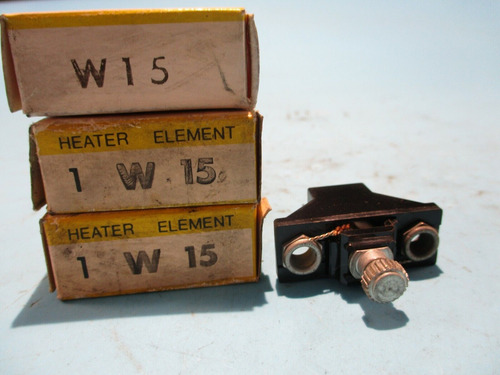New Lot Of 3 Allen-bradley W15 Overload Heater Ccg