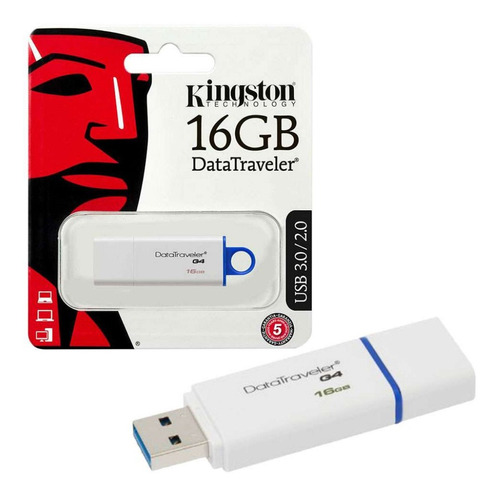 Kingston Datatraveler G4 Usb 3.0 16 Gb Dtig4/16gb