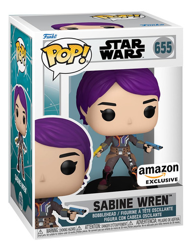 ¡funko Pop! La Ahsoka Sabine Wren De Star Wars Brilla En La