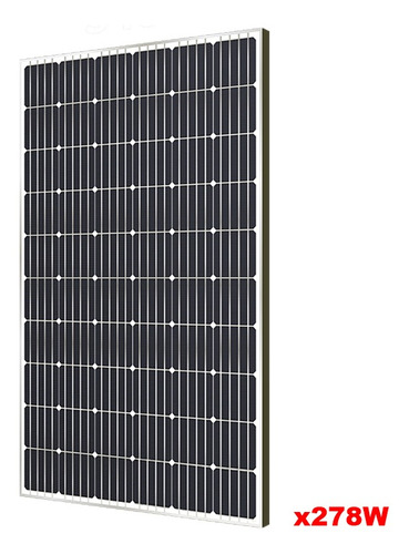 Panel Solar Industrial, Mxcls-001, 278w, Celda Monocristali