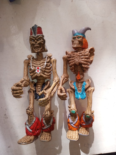 Eskeleton Warriors Figuras Colección Esqueletos Vintage 