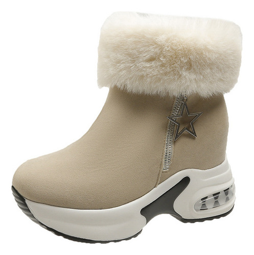 Botas De Nieve De Suela Gruesa Para Mujer De Invierno, Afelp