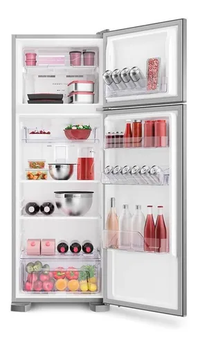 Geladeira frost free Electrolux TF39 inox com freezer 310L 220V