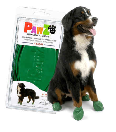 Pawz® Botas X-large Pack 12 Unidades Para Perros Negro