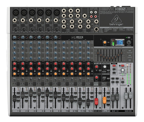 Consola Behringer X1832usb Xenyx De Mezcla 100v/240v (Usado)