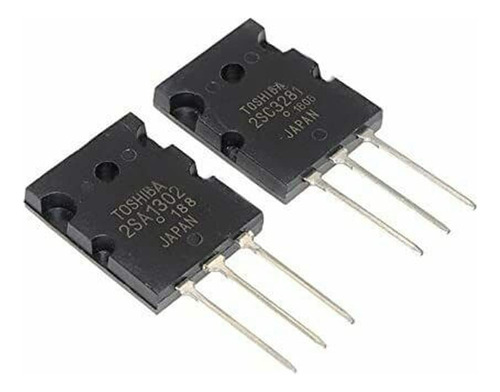 Amplificador Transistor Alta Potencia Negro Unidades)