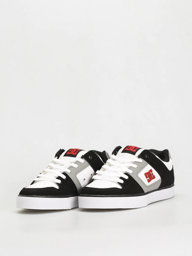 Imagen 7 de 8 de Tenis Dc Shoes Pure Black White Grey Skate Hombre