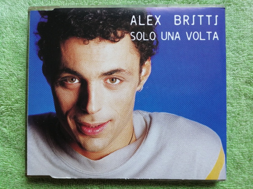 Eam Cd Maxi Single Alex Britti Solo Una Volta 1999 Europeo
