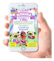 Comprar Invitacion Chip Y Potato - Con Foto - Interactiva