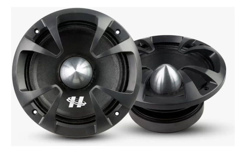 Auto Falante 6 Polegadas Hurricane 700w Rms Mb-6k Mid Bass Cor FOTO