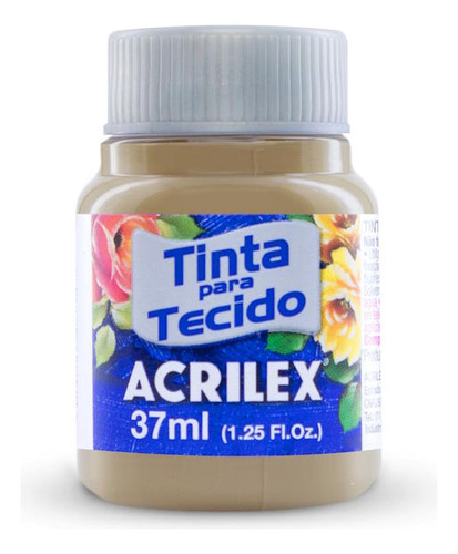 Tinta Para Tecido Fosca Acrilex 37ml - Grupo 2 Cor 986-caqui