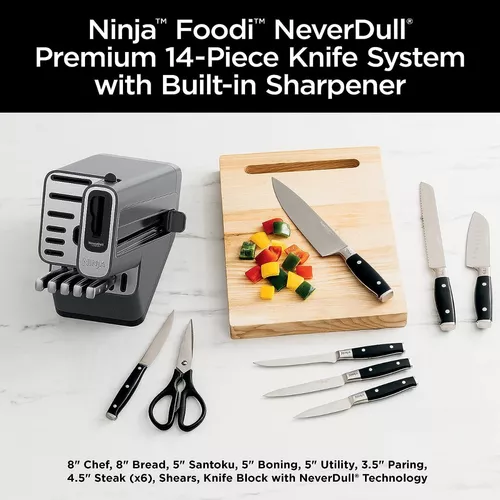Ninja K32014 Foodi Neverdull Sistema De Cuchillos Premium 14