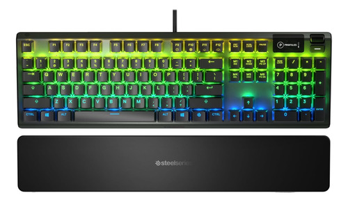 Teclado Para Juegos Steelseries Apex 5 Hybrid Mechanical Usb