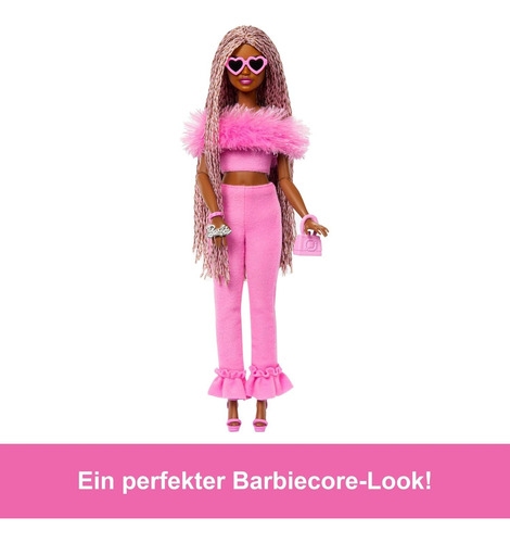 Muñeca Barbie Deluxe Style # 4 Morena Con Trenzas