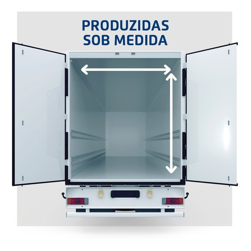 Divisória Térmica P Baú Frigorífico - Cortina Com Trava
