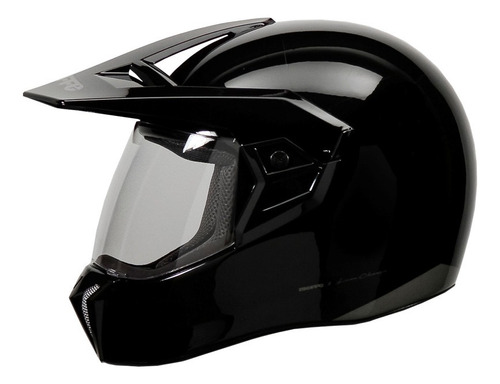 Capacete Bieffe 3 Sport New Classic Preto Brilho