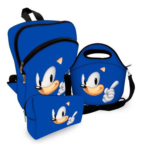 Kit Escolar Sonic Super Oferta