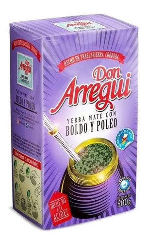 Yerba Don Arregui Boldo Poleo