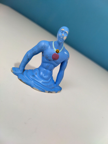 Mini Figura Capitan Jell De Monster Rancher 1999 (Usado)