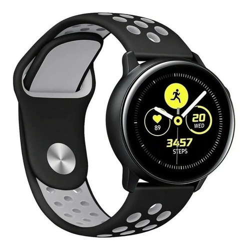 Pulseira Silicone Para Samsung Galaxy Watch4 Classic 46mm