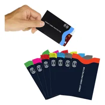 Comprar Fundas Para Tarjetas De Crédito Cubiertas De Bloqueo Rfid