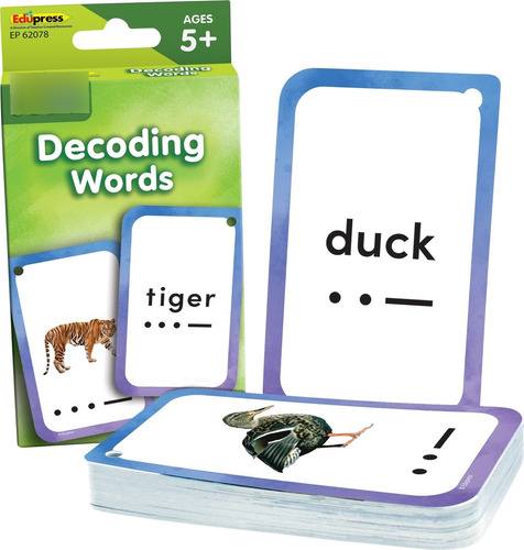 Tarjetas Flash De Palabras Para Decodificación Medianas