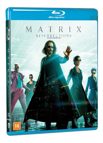 Blu-ray: Matrix Resurrectios - Original Lacrado