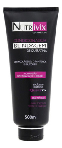 Nutrivix - Shampoo + Condic. + Protetor Térmico Blindagem
