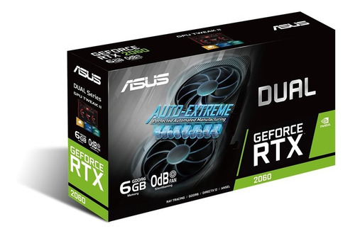 Imagen 10 de 10 de Placa De Video Asus Rtx 2060 6gb Dual Evo Oc Nvidia (usada)