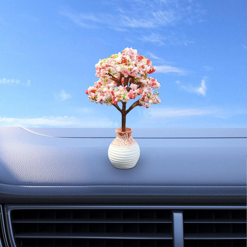 2025 Adorno Para Salpicadero De Coche, Bonsái Estilo D