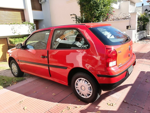 Imagen 4 de 13 de Vw Gol 1.6 Aa Dh 2008 Rojo 3 Puertas 1 Mano 44 Mil Km