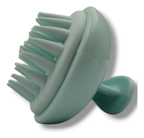 Cepillo Masajeador Estimulante Para Crecimiento De Cabello Azul