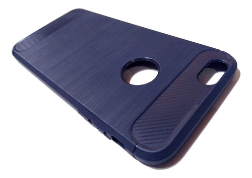 Funda Slim Case Para Celular Iphone 6 Plus - Iphone 6s Plus Azul Oscuro Lisa