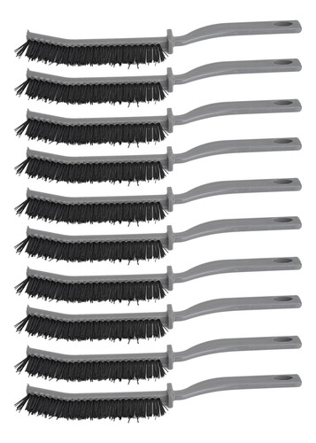 Cepillo Para Baño Con Cerdas Duras Para Grietas, 10 Piezas,