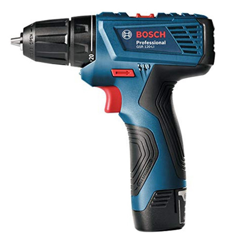 Taladro Atornillador Bosch Gsr 120-li 12v + 1 Bateria De 2ah