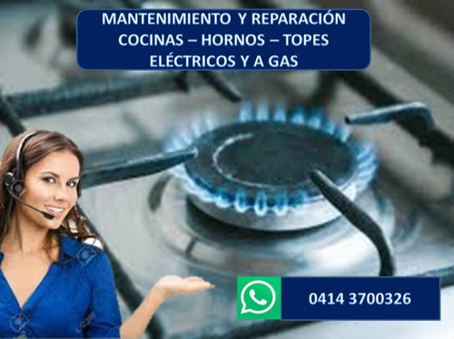 Servicio Técnico De Horno Cocina Tope Electrico, Gas