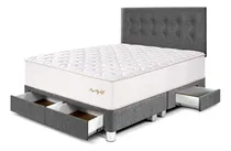 Comprar Dormitorio Con Cajones Paraíso Royal Elizabeth Queen Gris