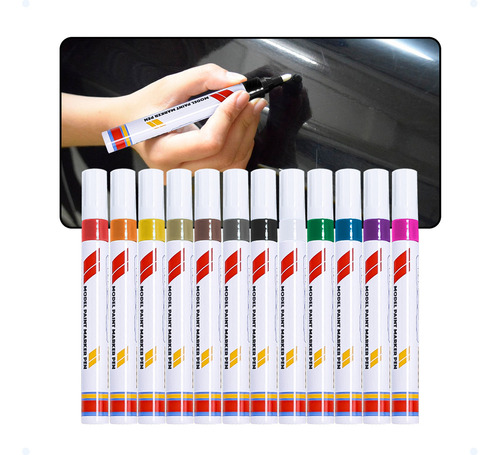 Caneta Pintura Reparadora Tira Riscos Carro Moto Permanente